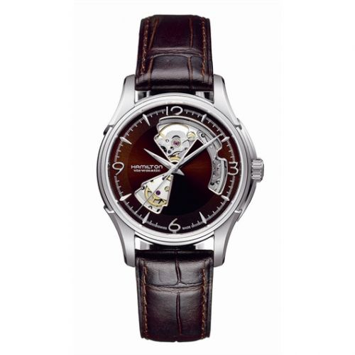 Hamilton Jazzmaster Open Heart 40mm Brown Dial