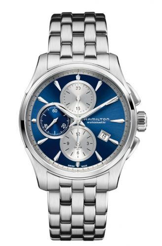 Hamilton Jazzmaster Automatic Chronograph 42mm Blue Dial Bracelet