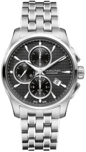 Hamilton Jazzmaster Automatic Chronograph 42mm Black Dial Bracelet