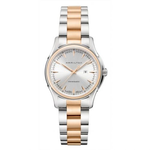 Hamilton Jazzmaster Viewmatic 34mm Silver Dial Two Tone
