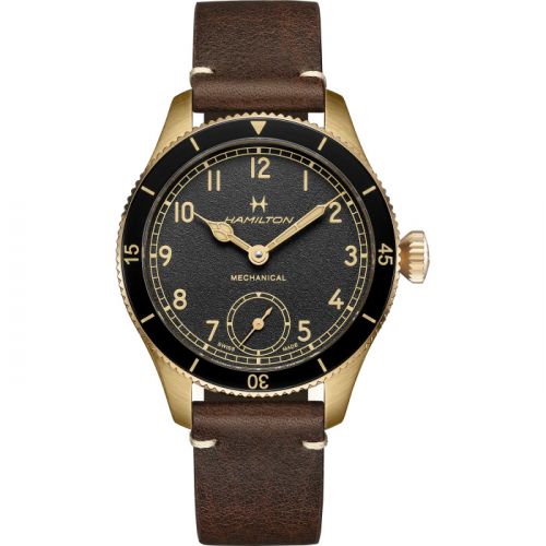 Hamilton Khaki Aviation Pilot Pioneer 43 Bronze Black
