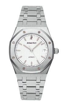 Audemars Piguet Royal Oak 14790 Date Stainless Steel White