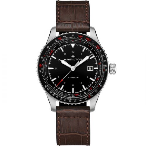 Hamilton Khaki Aviation Converter Auto Stainless Steel Black