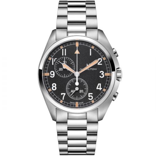 Hamilton Khaki Aviation Pilot Pioneer Chrono Quartz Bracelet