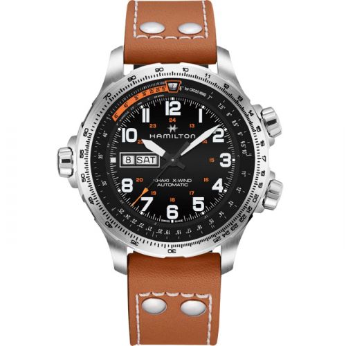 Hamilton Khaki Aviation X Wind Day Date Auto Black
