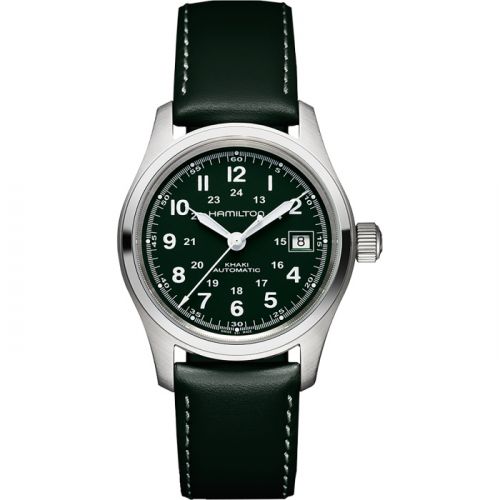Hamilton Khaki Field Automatic 38 Stainless Steel Black