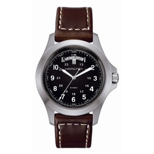 Hamilton Khaki Field King Quartz Stainless Steel Black