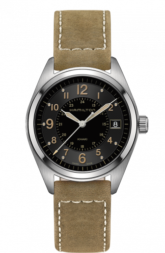 Hamilton Khaki Field Quartz Vintage Black