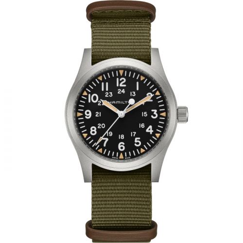 Hamilton Khaki Field Mechanical 42 Black