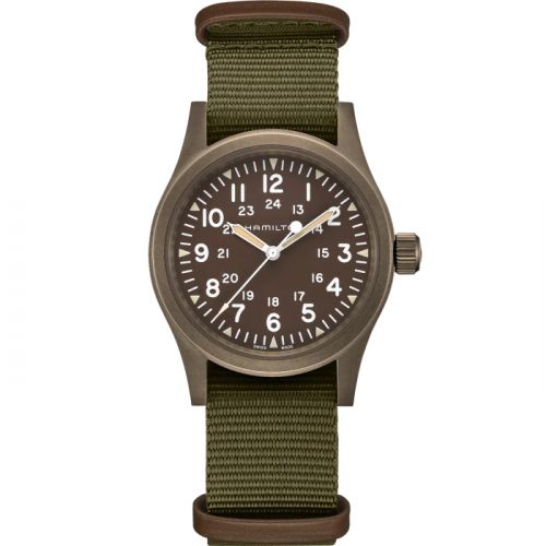 Hamilton Khaki Field Mechanical 38 PVD Brown