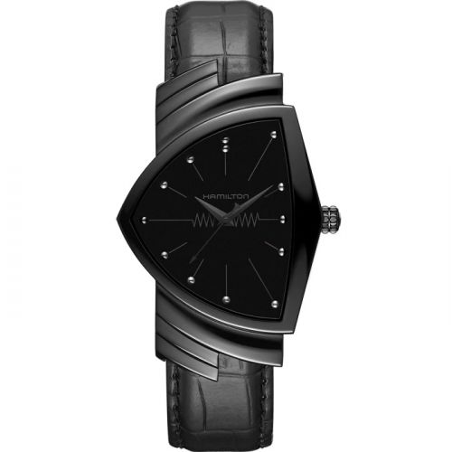 Hamilton Ventura Quartz 32.3 PVD Black