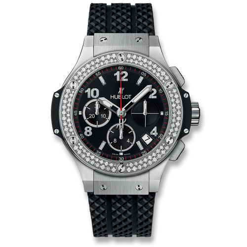 Hublot Big Bang 41 Stainless Steel Diamond Black
