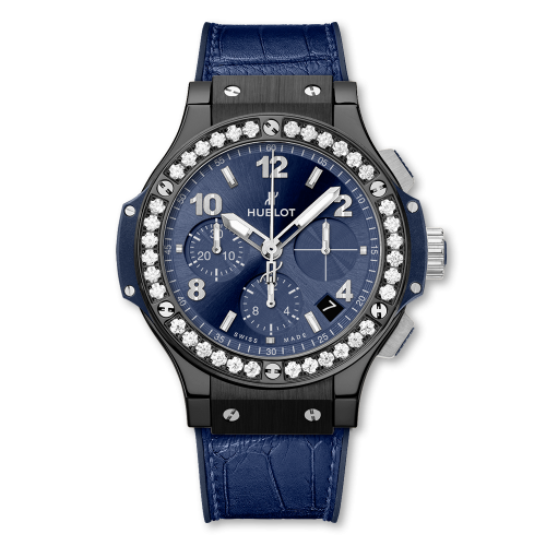 Hublot Big Bang 41 Ceramic Diamond Blue