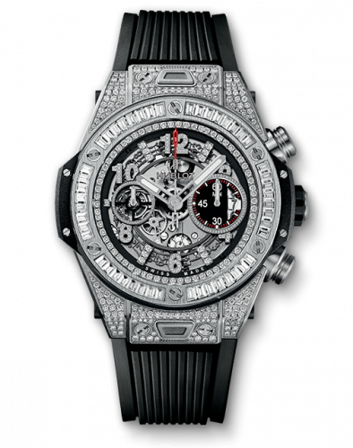 Hublot Big Bang Unico 45 Titanium Jewellery Black