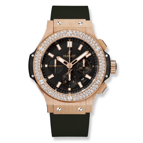 Hublot Big Bang 45 Red Gold Diamond Black