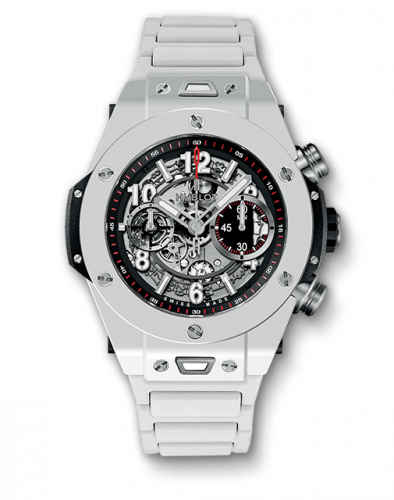 Hublot Big Bang Unico 45 White Ceramic Bracelet