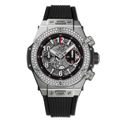 Hublot Big Bang Unico 45 Titanium Diamonds Black