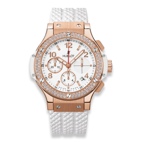 Hublot Big Bang 41 Red Gold Diamonds White
