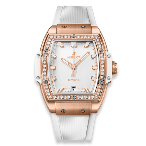 Hublot Spirit of Big Bang 39 King Gold Diamonds White