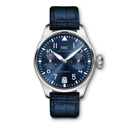 IWC Big Pilot's Watch Stainless Steel Blue London Boutique