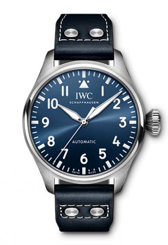 IWC Big Pilot 43 Stainless Steel Blue