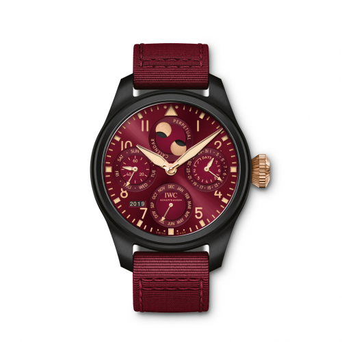 IWC Big Pilot's Watch Perpetual Calendar Top Gun Lewis Hamilton
