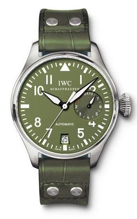 IWC Big Pilot Stainless Steel Green Zegg & Cerlati