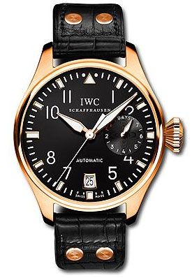 IWC Big Pilot Rose Gold Black Tim Jeffries