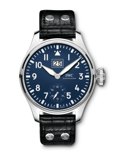 IWC Big Pilot's Watch Big Date 150 Years Stainless Steel Blue