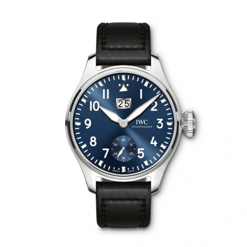 IWC Big Pilot's Watch Big Date Stainless Steel Blue Zürich
