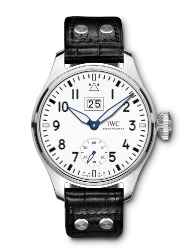IWC Big Pilot's Watch Big Date 150 Years Stainless Steel White