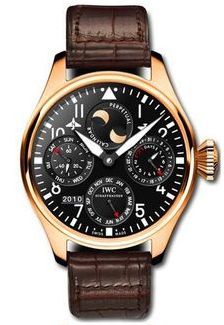 IWC Big Pilot Perpetual Calendar Red Gold Black Buenos Aires Boutique Orsini
