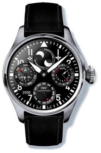 IWC Big Pilot Perpetual Calendar Titanium Black Cellini