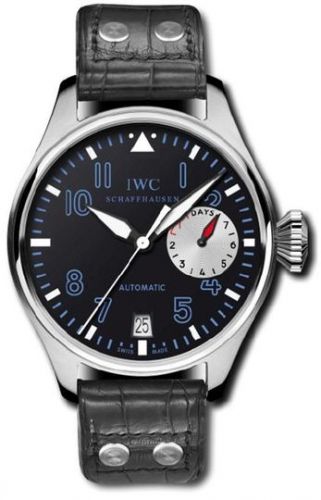 IWC Big Pilot Stainless Steel Black Alexei Nemov
