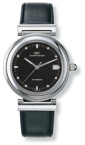 IWC Da Vinci SL Stainless Steel Black Nappa