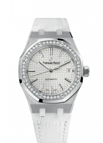 Audemars Piguet Royal Oak 15451 Selfwinding Stainless Steel Diamond Silver Strap