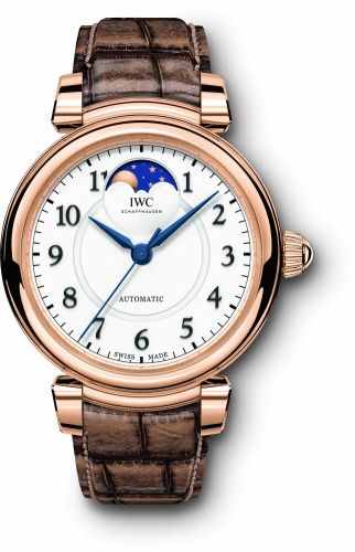 IWC Da Vinci 36 Moonphase Red Gold Silver