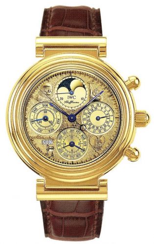 IWC Da Vinci Tourbillon Leonardo Yellow Gold French