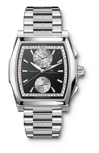 IWC Da Vinci Chronograph Stainless Steel Black Bracelet