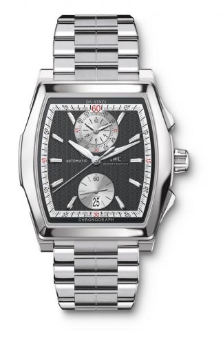 IWC Da Vinci Chronograph Stainless Steel Black Bracelet