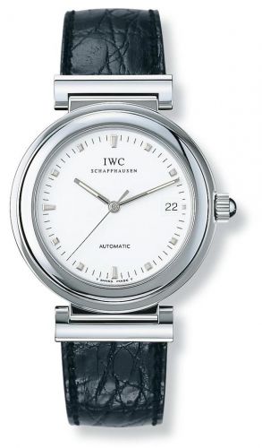 IWC Da Vinci SL Stainless Steel White Croco