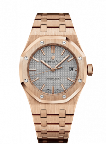 Audemars Piguet Royal Oak 15450 Selfwinding Pink Gold Grey