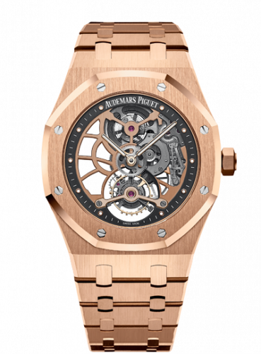 Audemars Piguet Royal Oak Ultra Thin Tourbillon Openworked Pink Gold