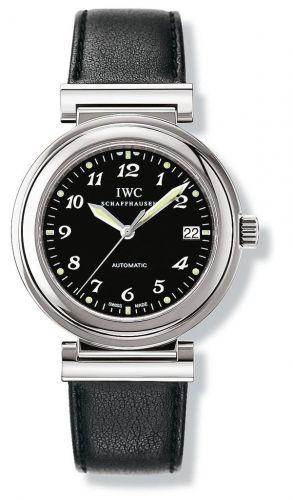 IWC Da Vinci SL Stainless Steel Black Breguet Nappa