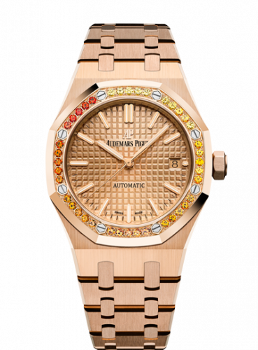 Audemars Piguet Royal Oak 15451 Selfwinding Pink Gold Pink Sapphire