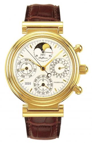 IWC Da Vinci Tourbillon Yellow Gold French