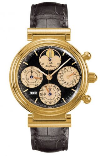 IWC Da Vinci Perpetual Red Gold Black 120 Years