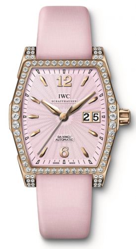 IWC Da Vinci Automatic Midsize Rose Gold Diamond Pink