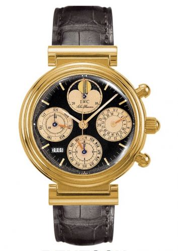 IWC Da Vinci Perpetual Red Gold Black French
