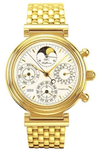IWC Da Vinci Tourbillon Yellow Gold French Bracelet